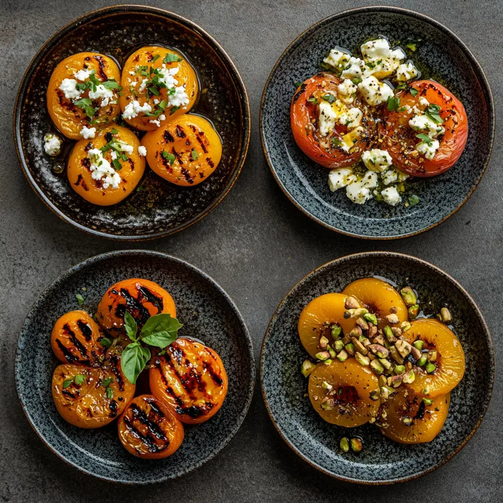 grilled aprico