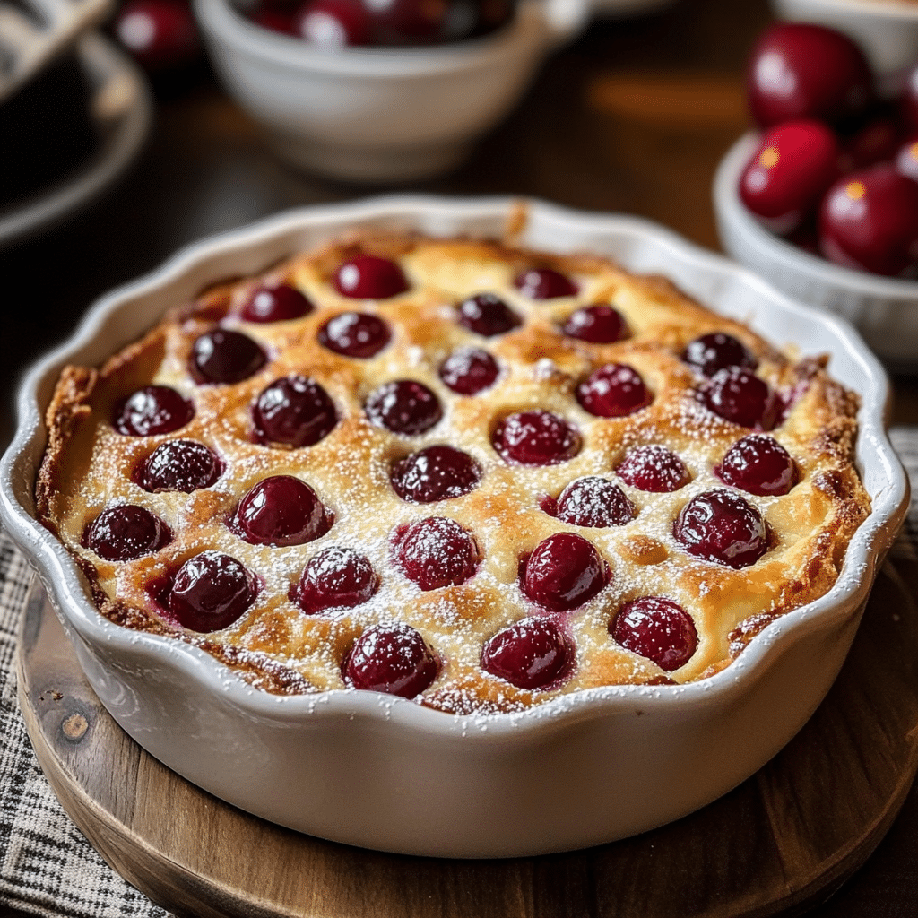 Cherry Clafoutis