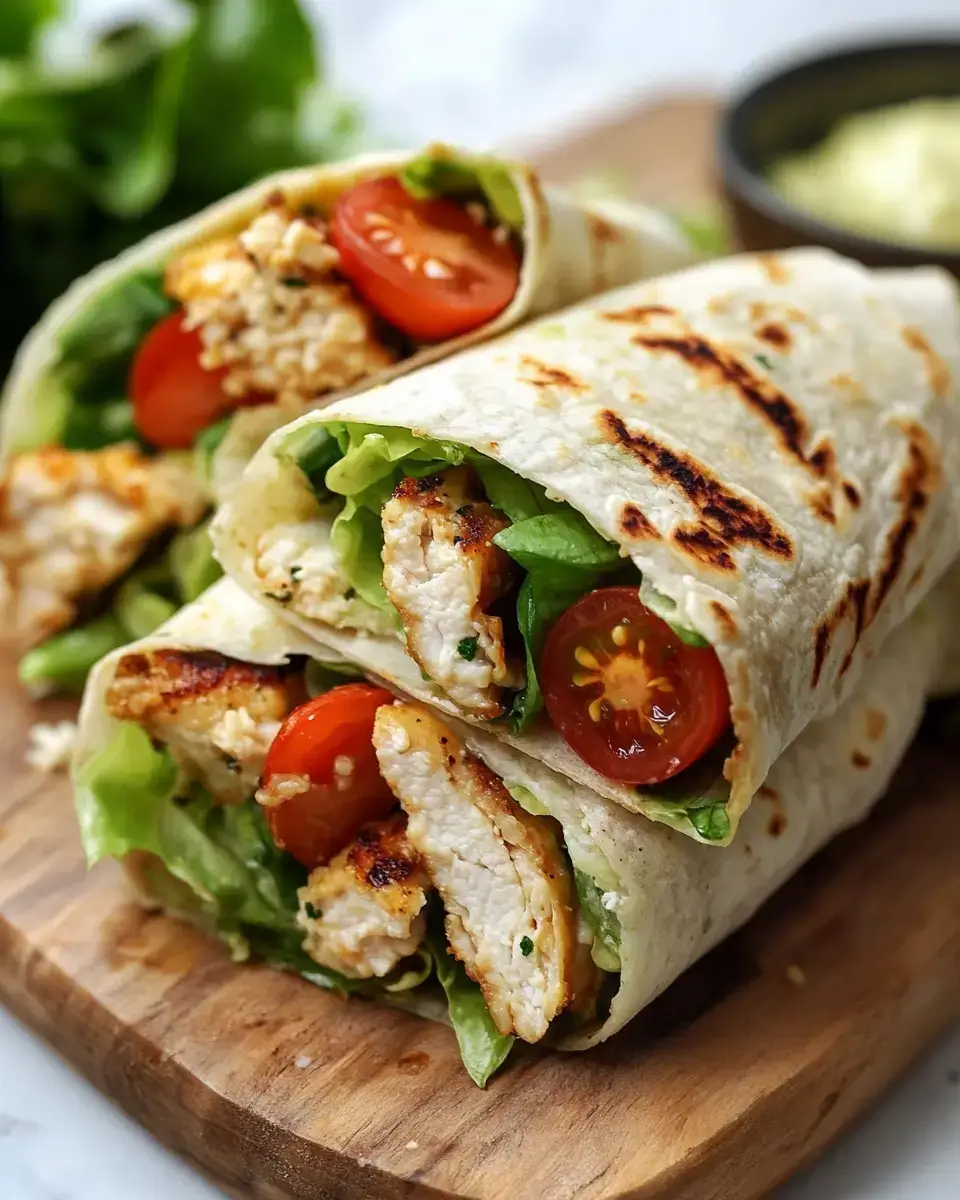 Chicken Caesar Wrap