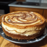 Cinnamon Swirl Cheesecake