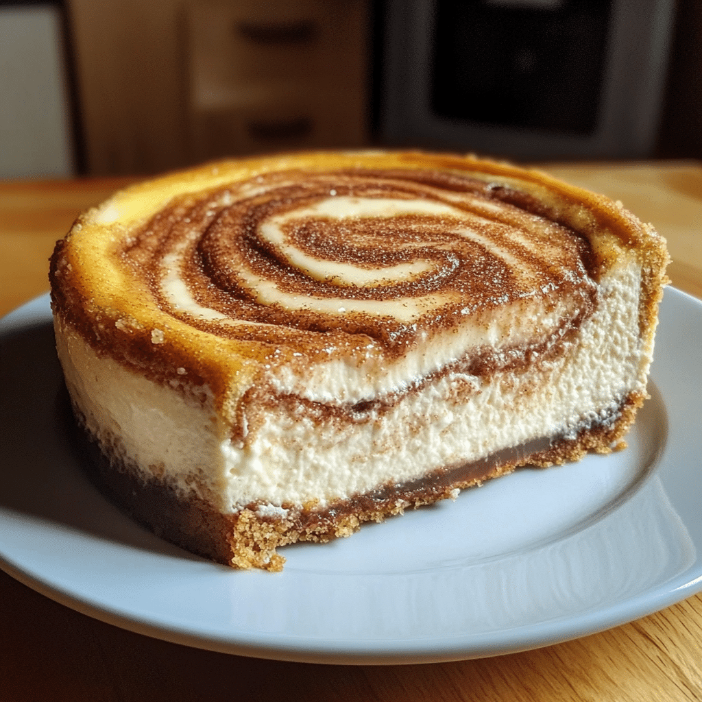 Cinnamon Swirl Cheesecake