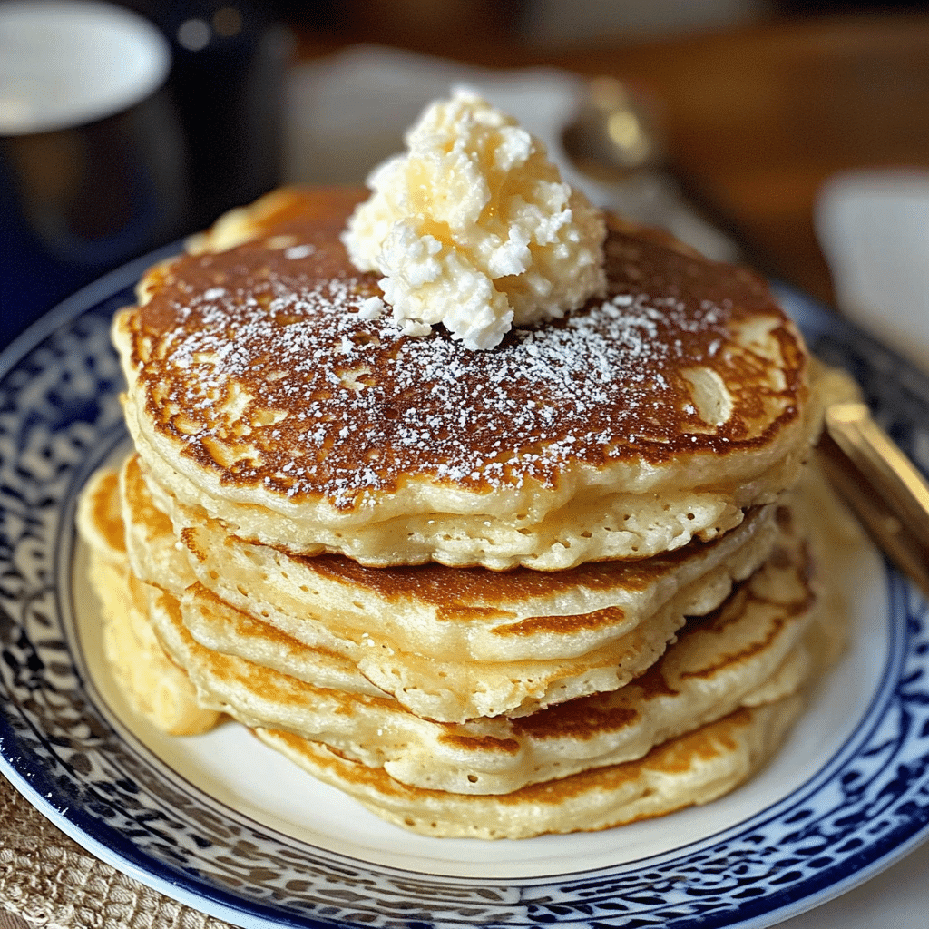 Coconut Cream Pancakes