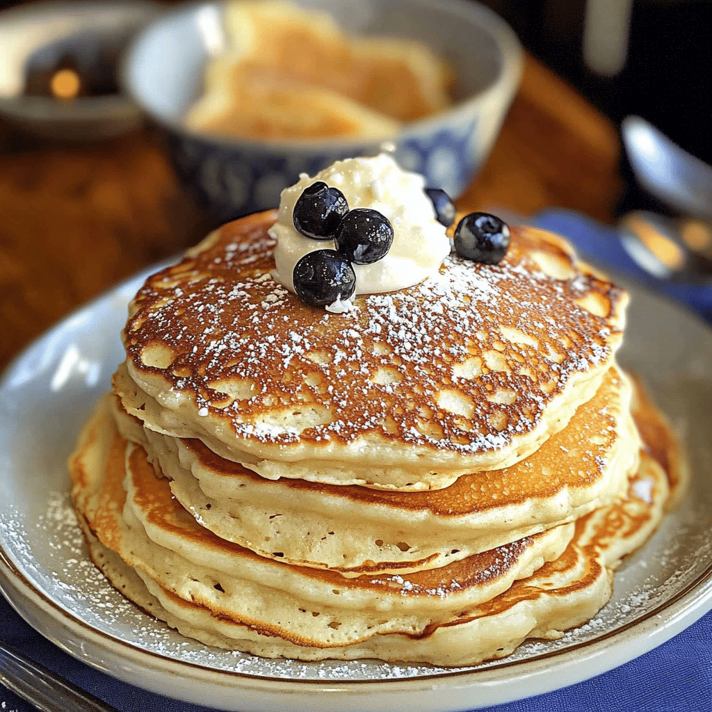 Coconut Cream Pancakes