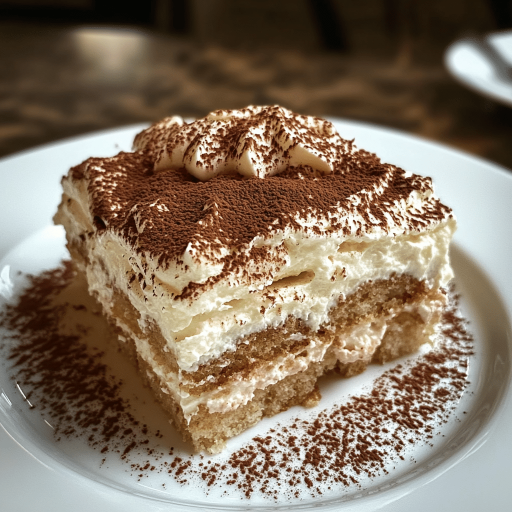 Coconut Rum Tiramisu