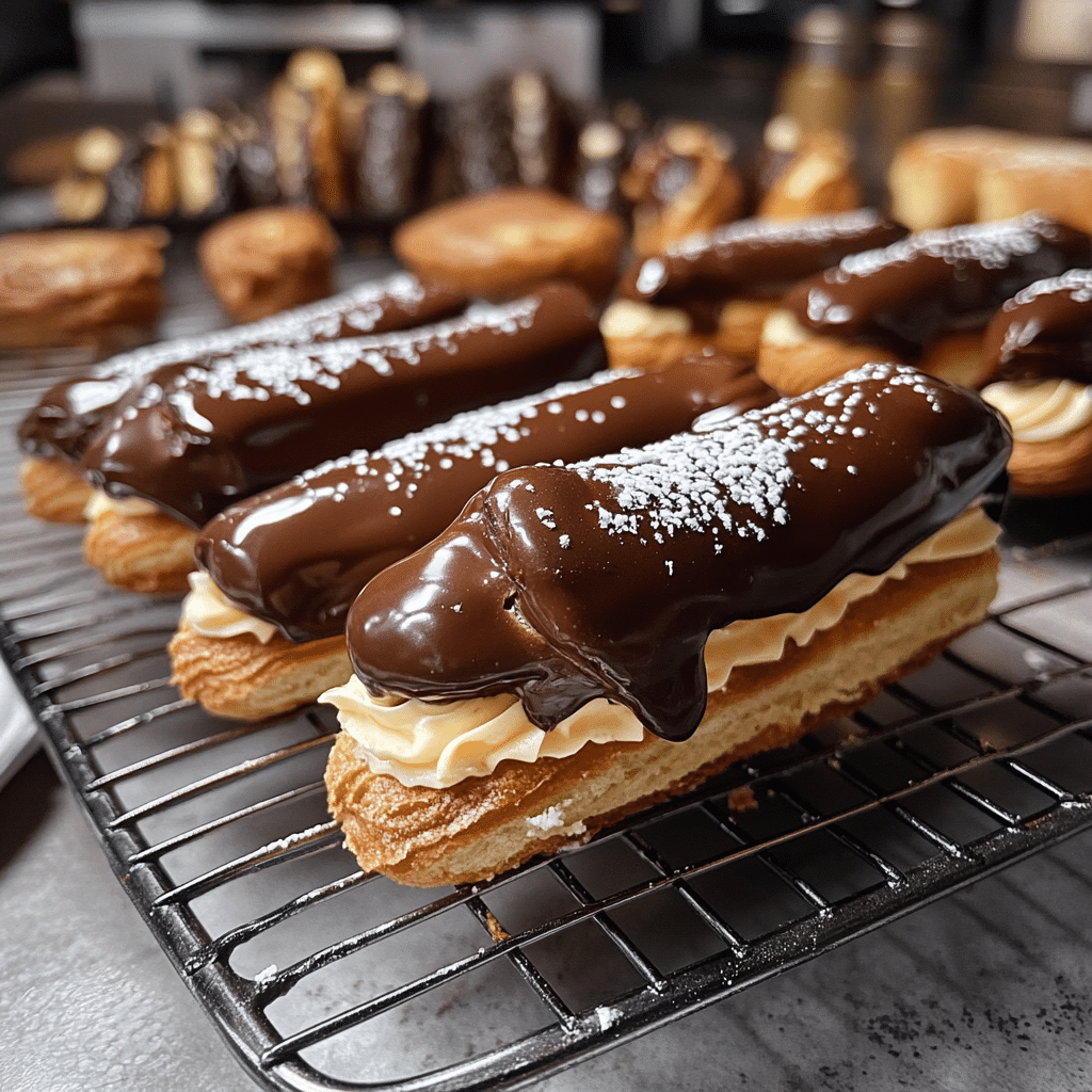 Coffee Éclairs
