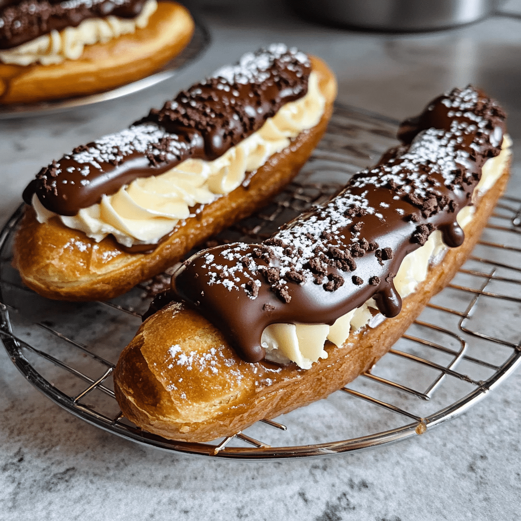 Coffee Éclairs