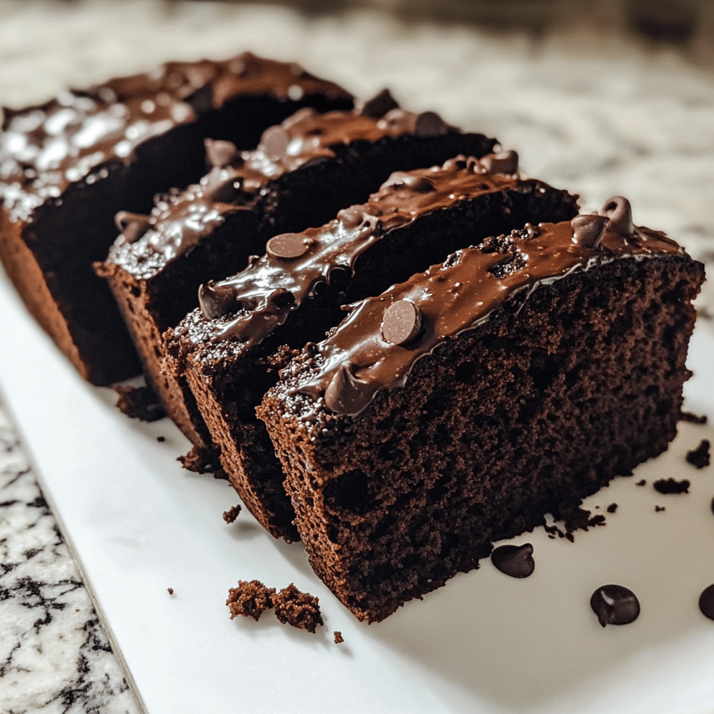 Double Chocolate Zucchini Bread