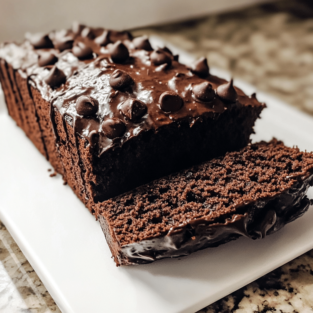 Double Chocolate Zucchini Bread