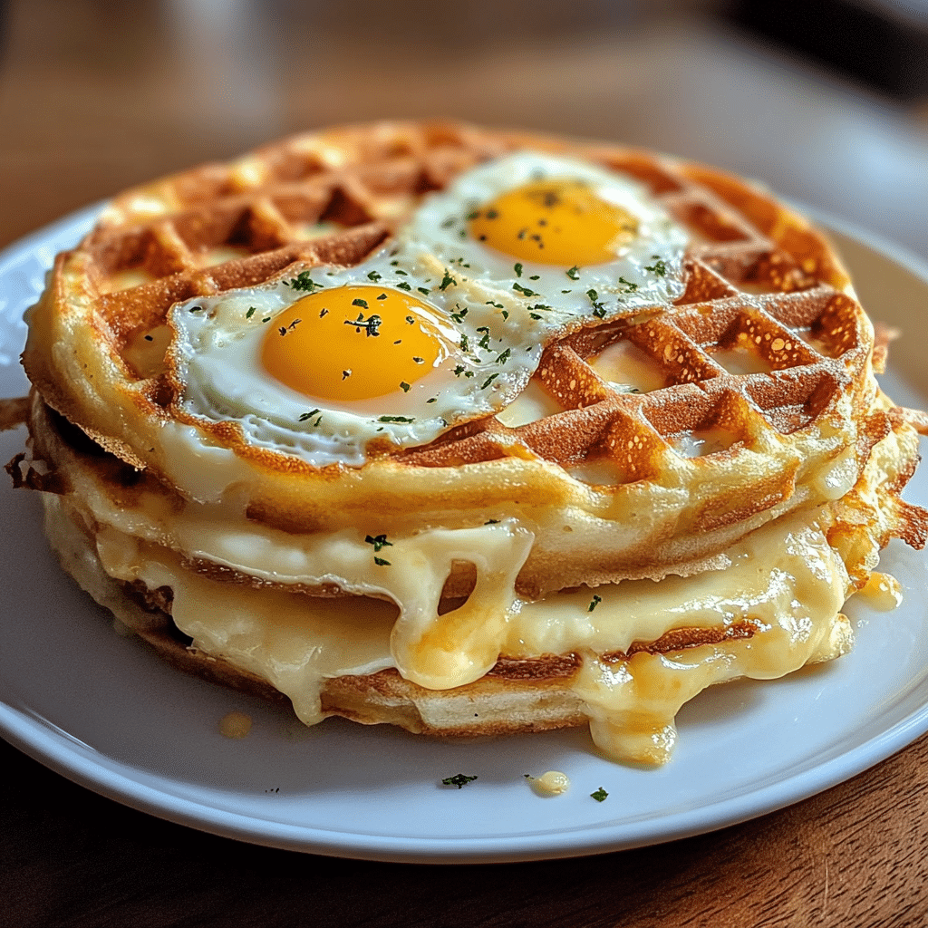Egg & Cheese Chaffles