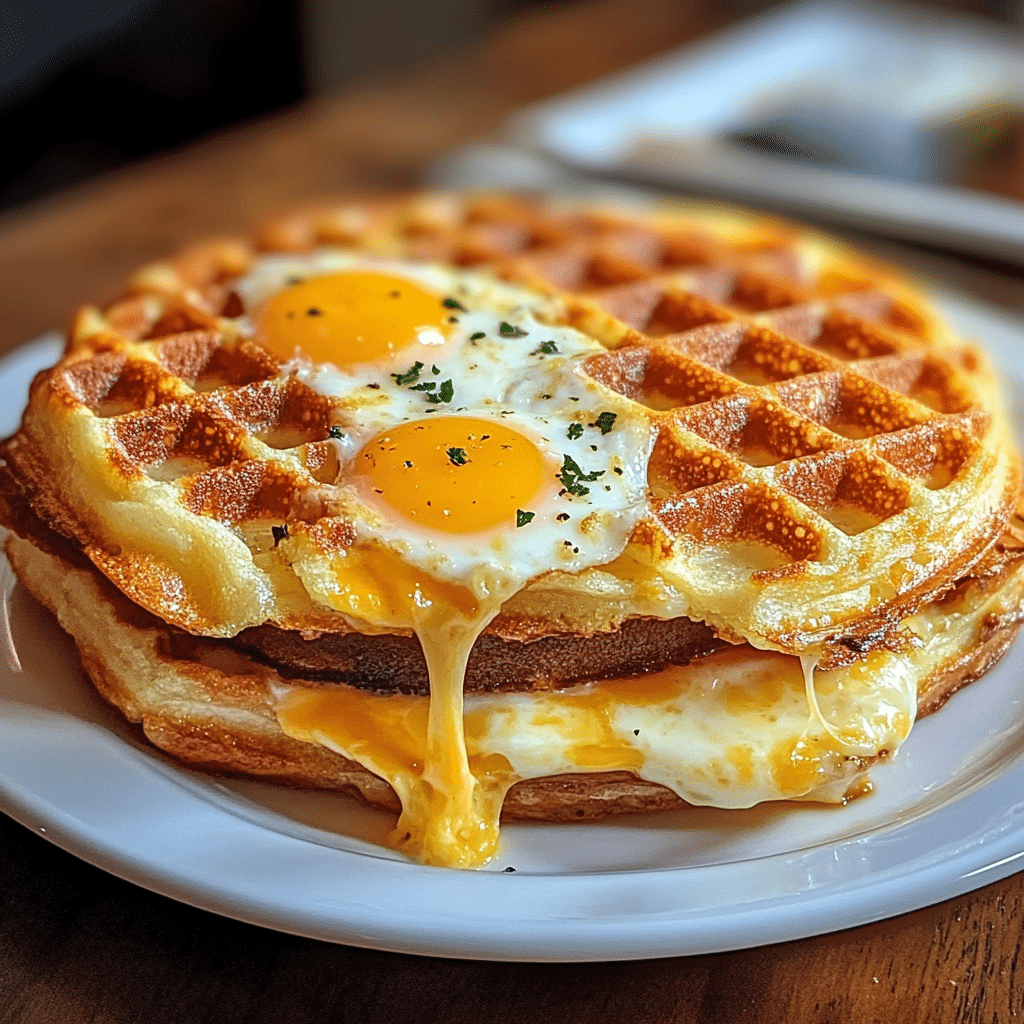 Egg & Cheese Chaffles
