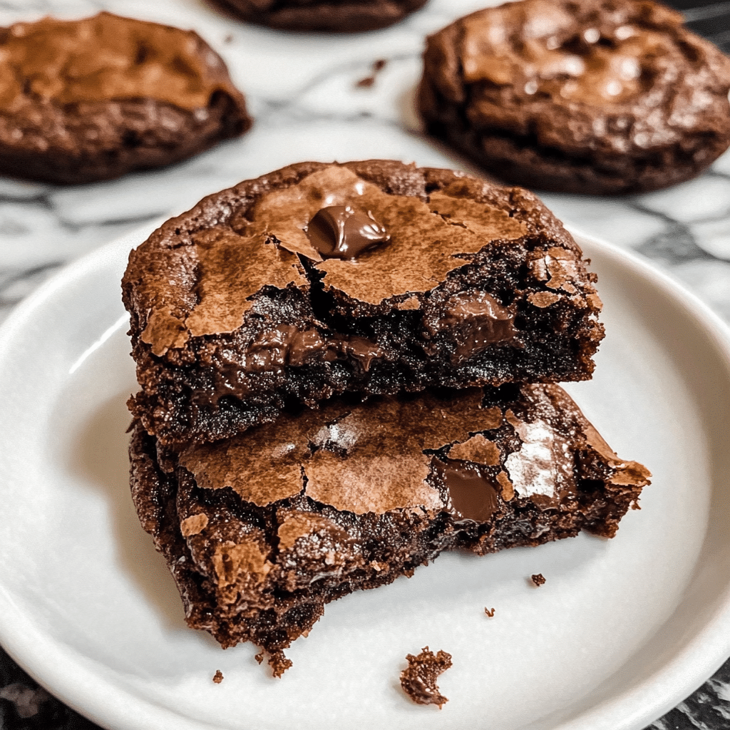 Fudgy Chewy Brookies