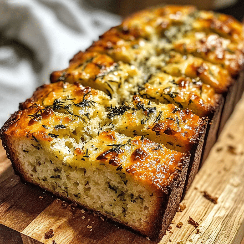 Herb & Cheese Quick Bread