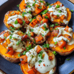 Loaded Breakfast Sweet Potatoes