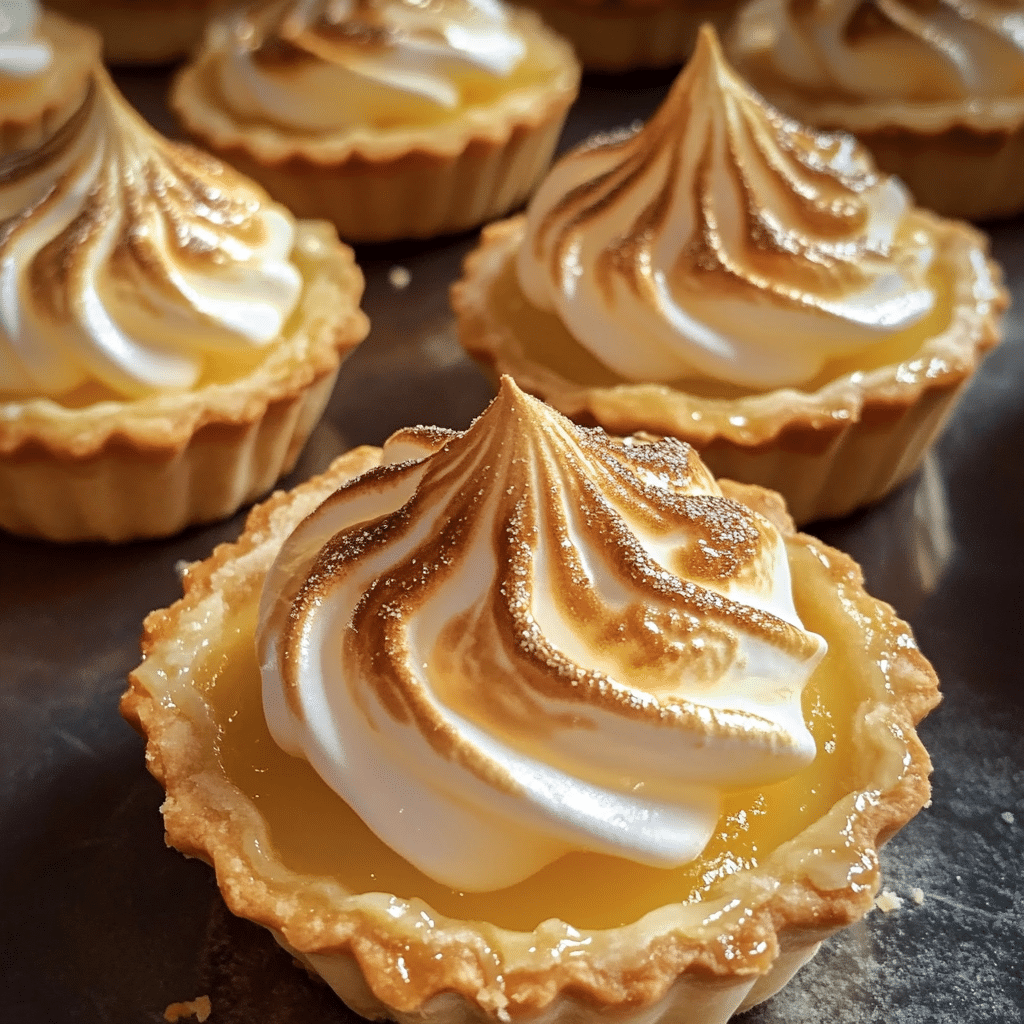 Mini Lemon Meringue Tarts
