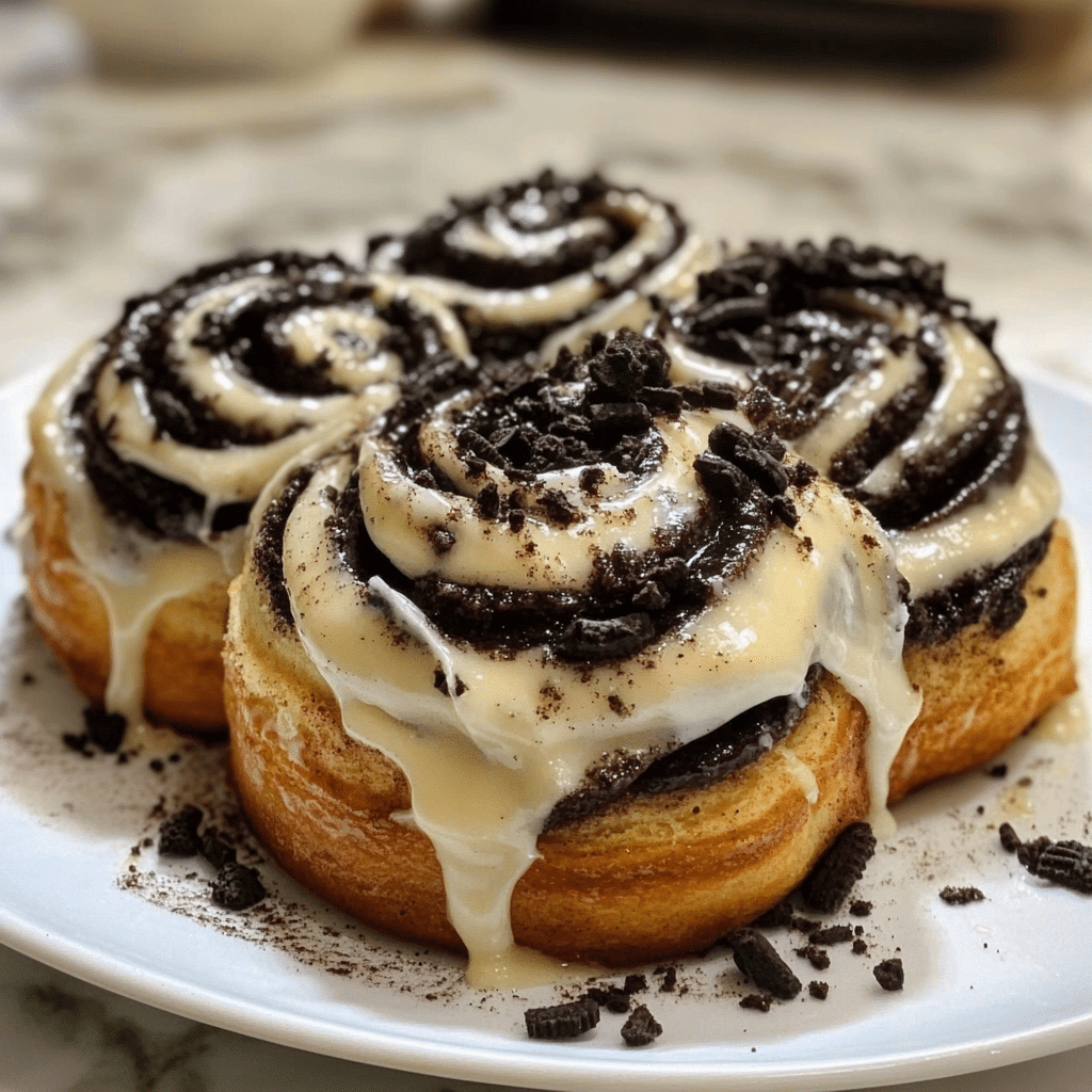 Oreo cinnamon roll