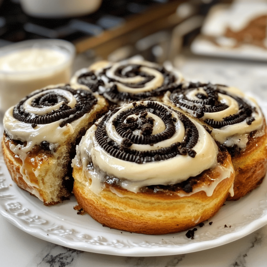 Oreo cinnamon roll