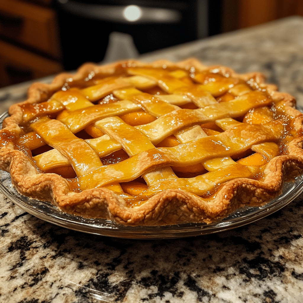 Peach Pie Recipe