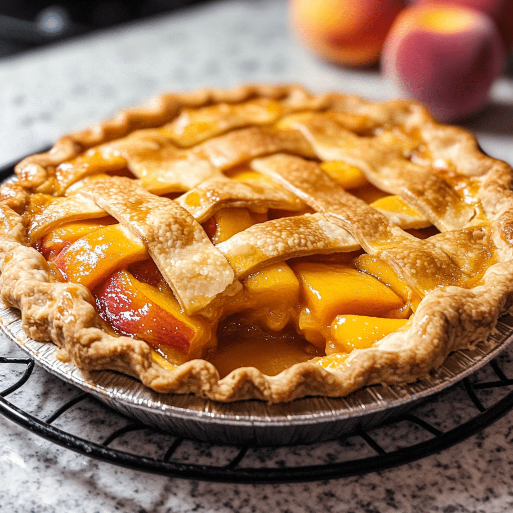 Peach Pie Recipe