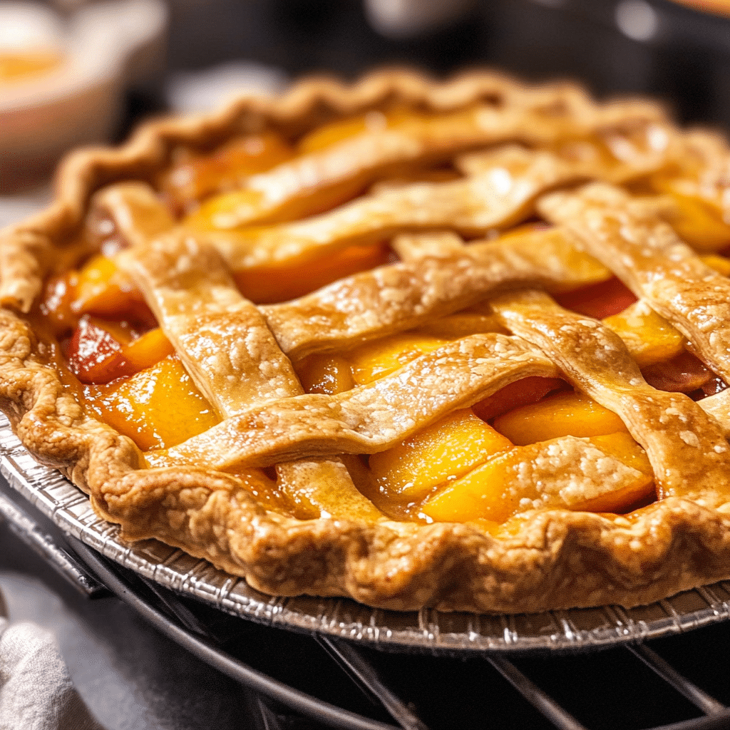 Peach Pie Recipe