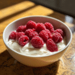 Raspberries with Greek Yogurt Recipe