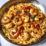 Shrimp and Orzo Pasta