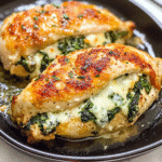 Spinach Stuffed Chicken Breast