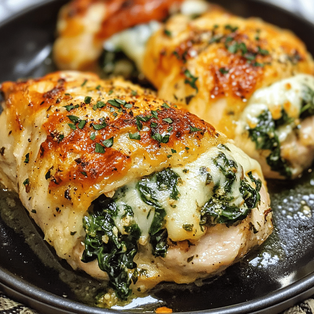 Spinach Stuffed Chicken Breast