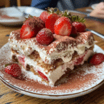Strawberry Tiramisu