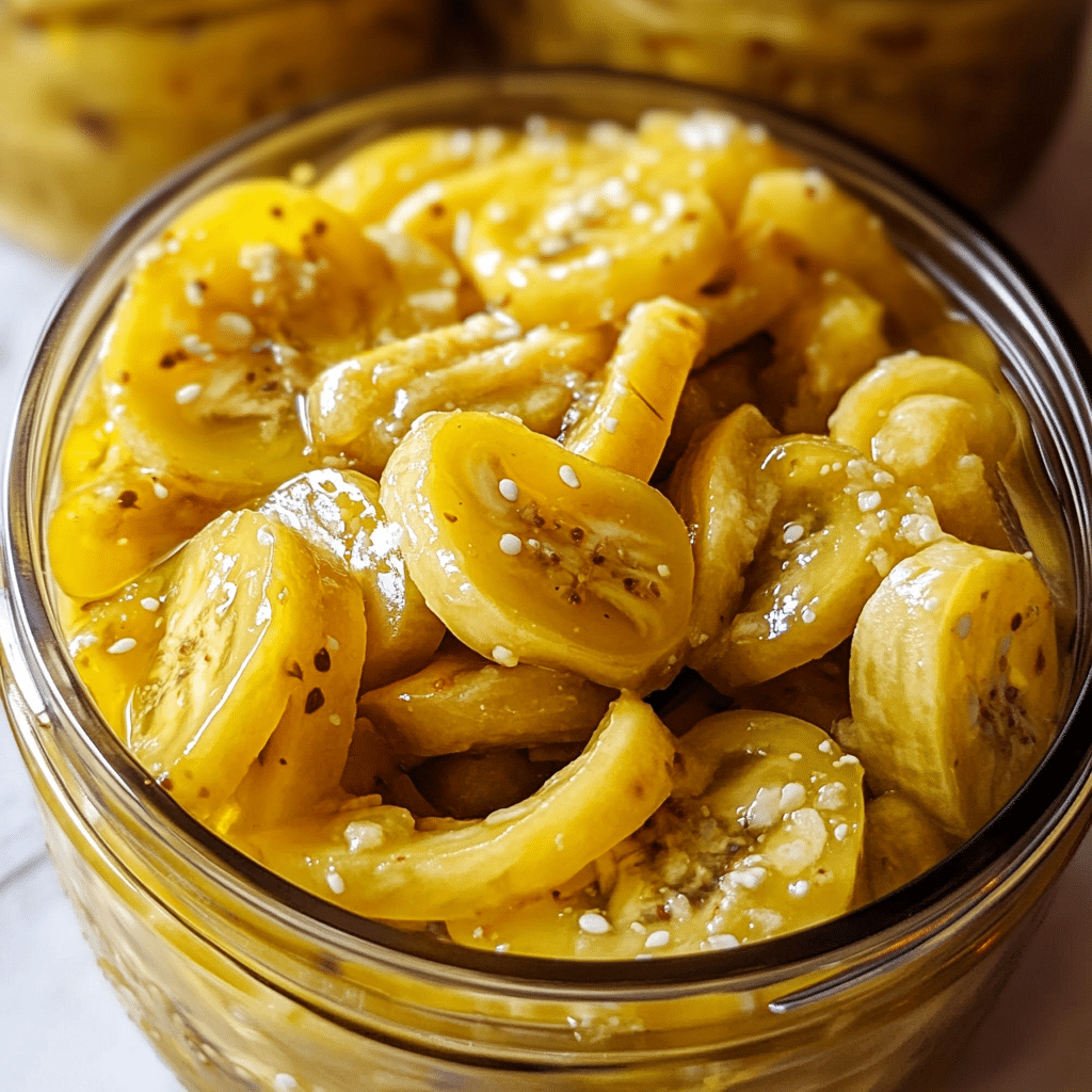 Zesty Pickled Banana Peppers