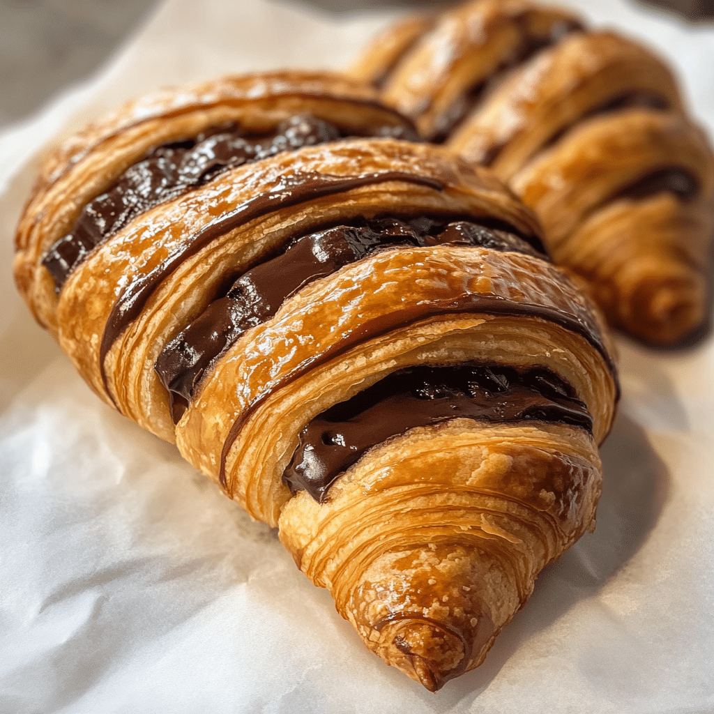 classic chocolate croissant