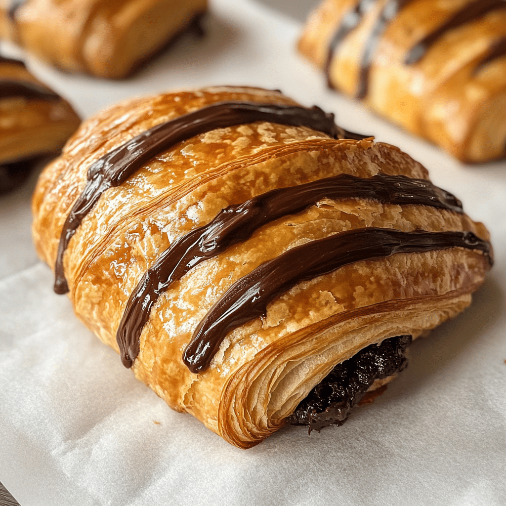 classic chocolate croissant