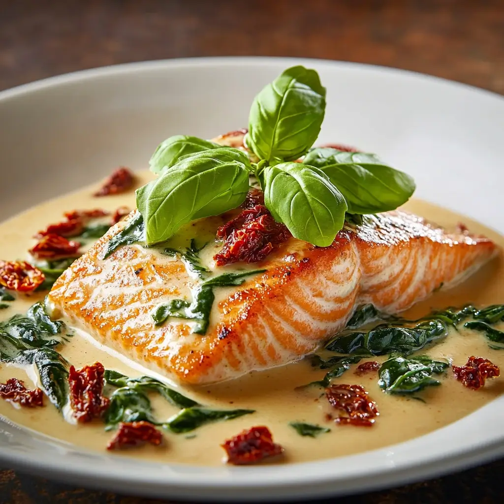 Creamy Tuscan Salmon