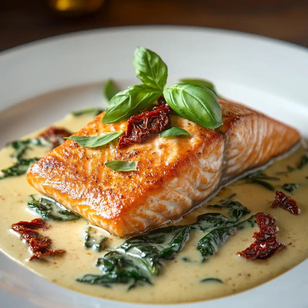 Creamy Tuscan Salmon