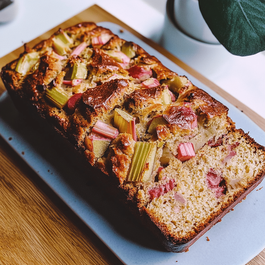 rhubarb bread