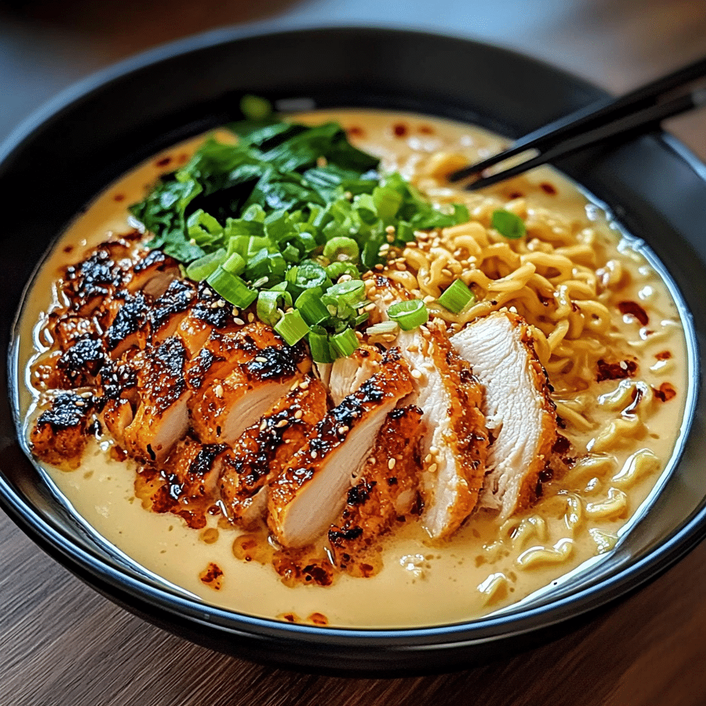 fiery chicken ramen