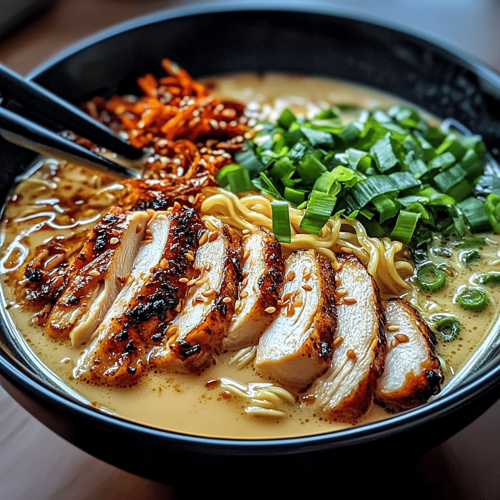 fiery chicken ramen
