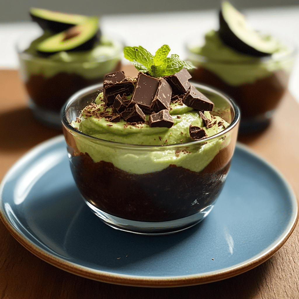 Avocado Chocolate Mousse