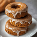 Baked Vegan Pumpkin Spice Donuts