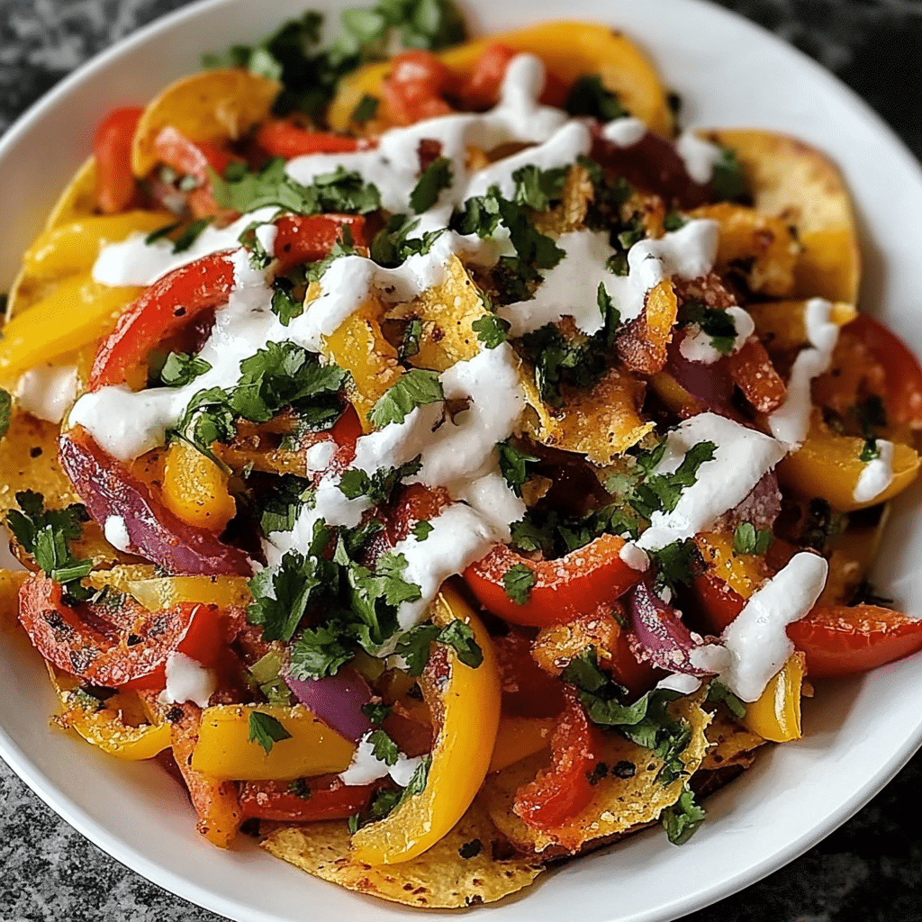 Bell Pepper Nachos
