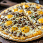 Biscuits Sausage Gravy Breakfast Pizza