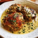 Bobby Flay-style chicken thighs