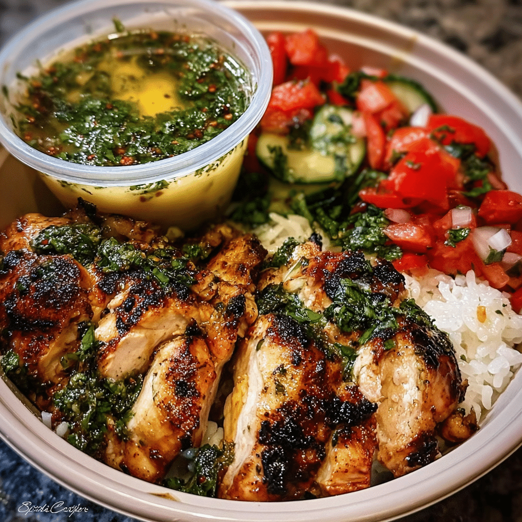 Chimichurri Grilled Chicken Bowl