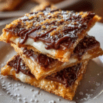 Churro saltine toffee