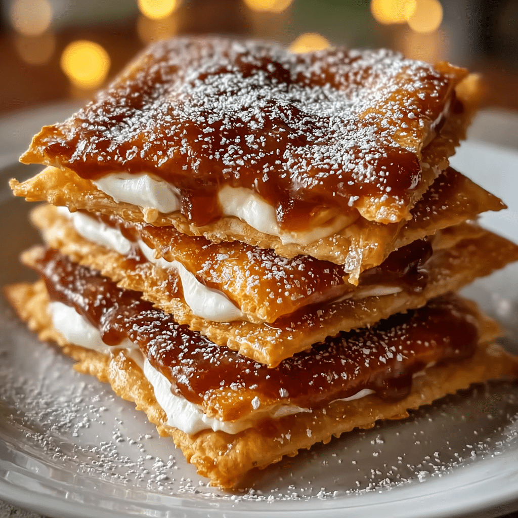 Churro saltine toffee