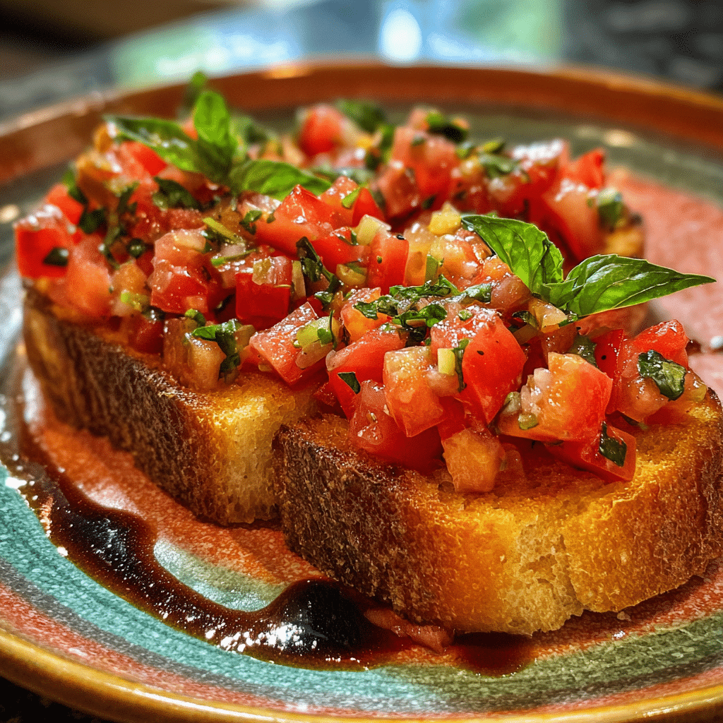 Classic Tomato Bruschetta