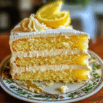 Limoncello Mascarpone Layer Cake
