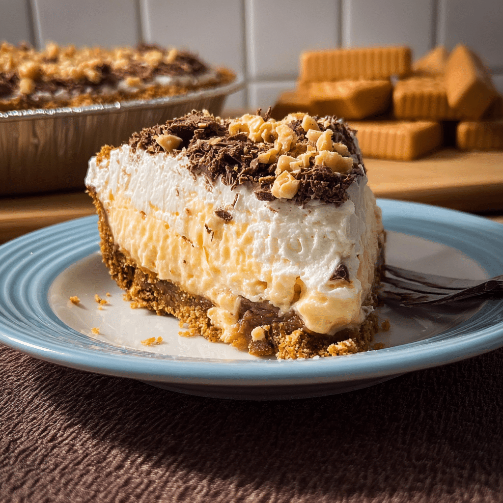 No-Bake Drumstick Pie