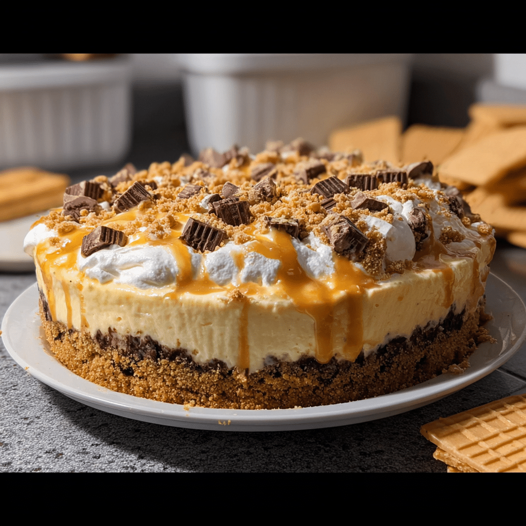 No-Bake Drumstick Pie