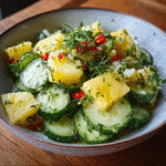 Pineapple Cucumber Salad