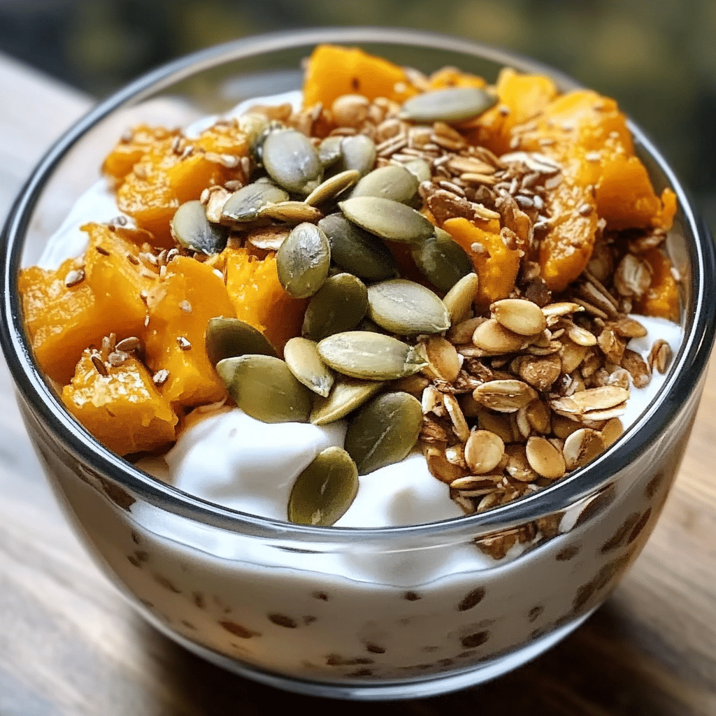 Pumpkin Seed and Yogurt Bowl